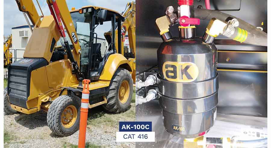 AK-100C CAT 416