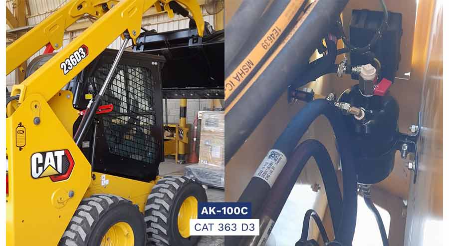 AK-100C CAT 363 D3